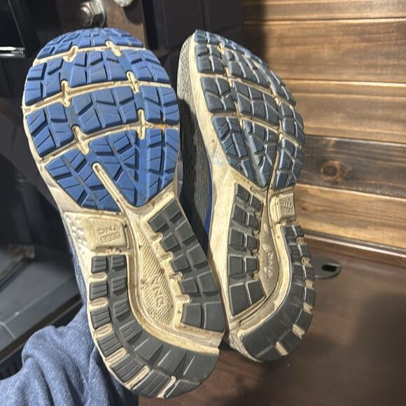 Brooks Ghost 11 Gray Blue Running Comfort Shoes Size 11 - Picture 8 of 12